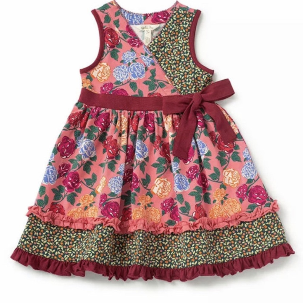 🥳HP❤️❤️Girls Matilda Jane Fall Bouquet Dress SZ 6